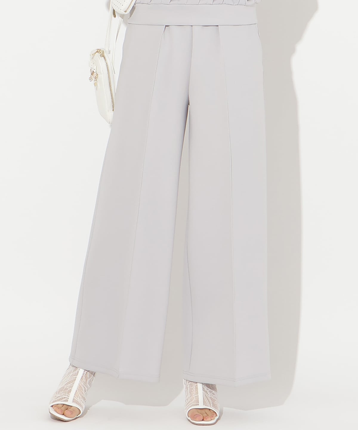 【3/12(thu)10時発売】フロントピンタックスウェットパンツ