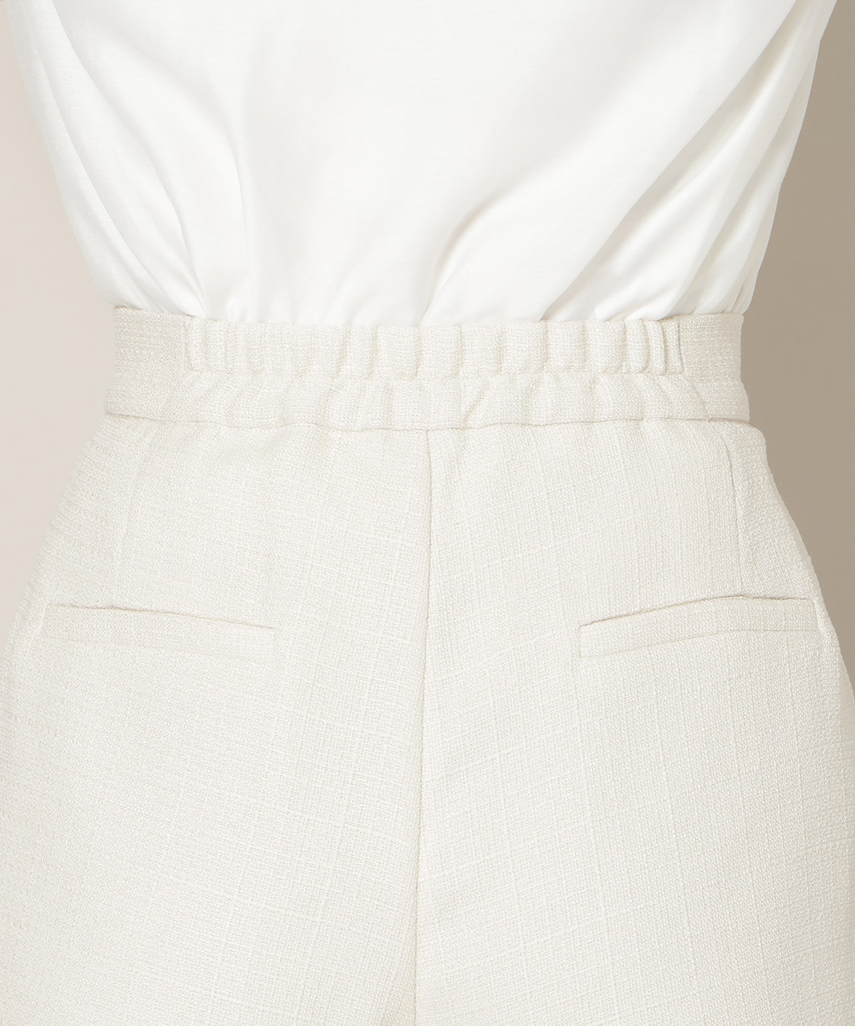 ツイードタックショートパンツ