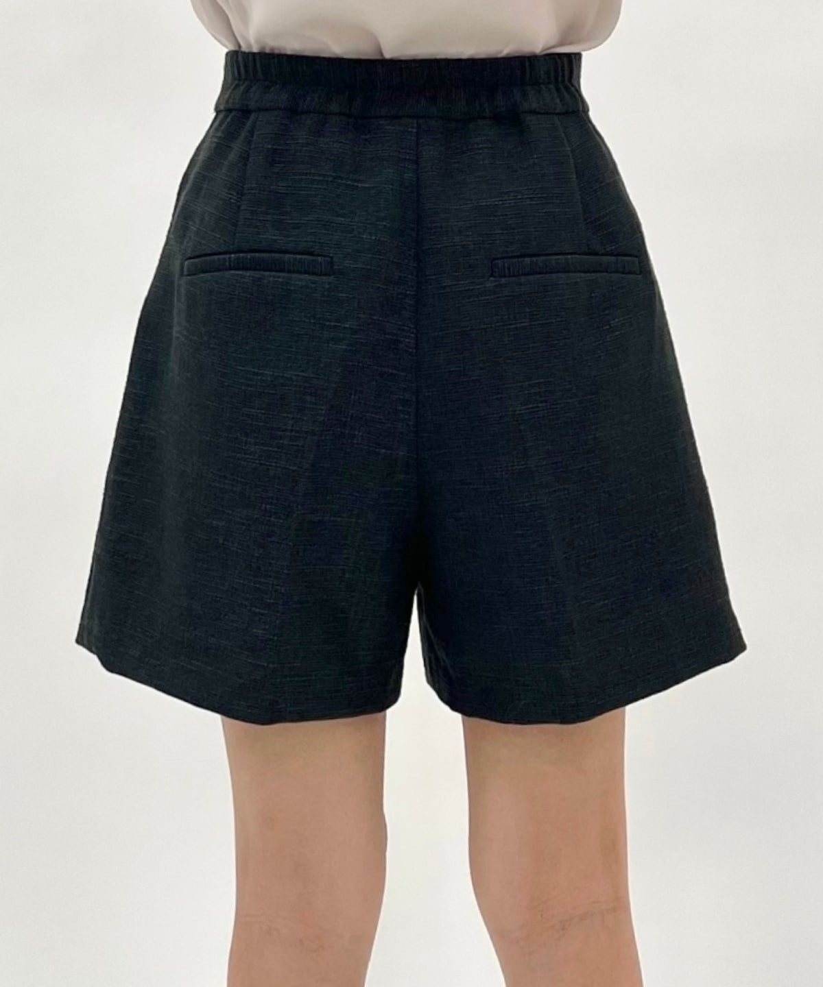 タックツイードショートパンツ