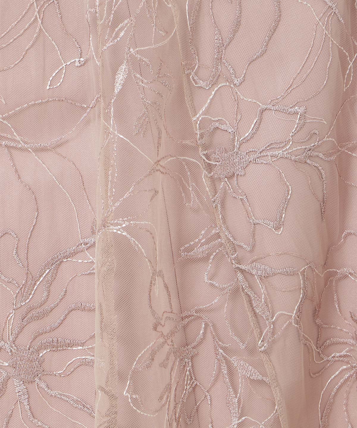 フロントスリットフレアブラウス×フレアレースキャミワンピース