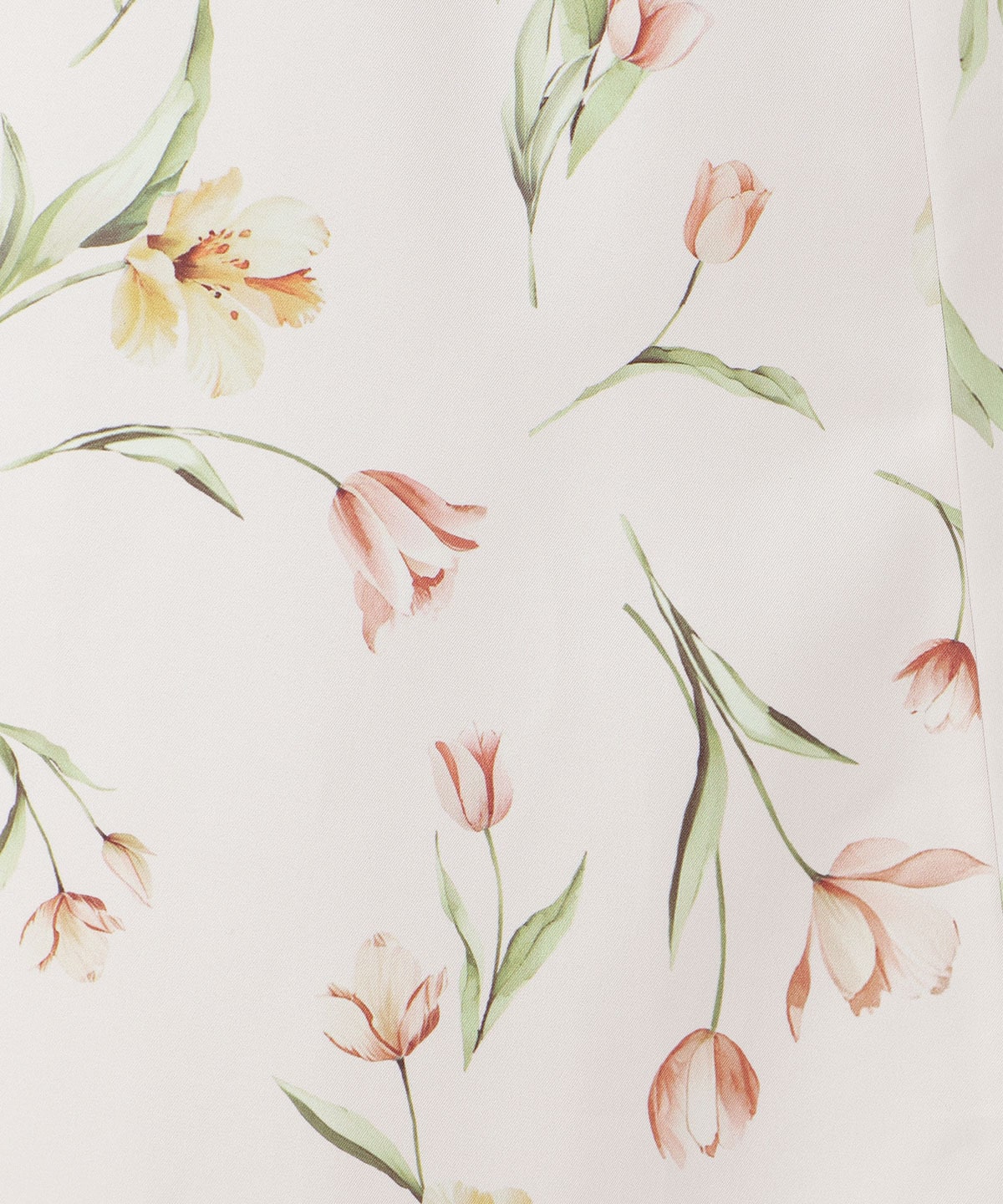 【1/14(wed)18時先行予約開始 】リボンショルダーチューリップフレアワンピース