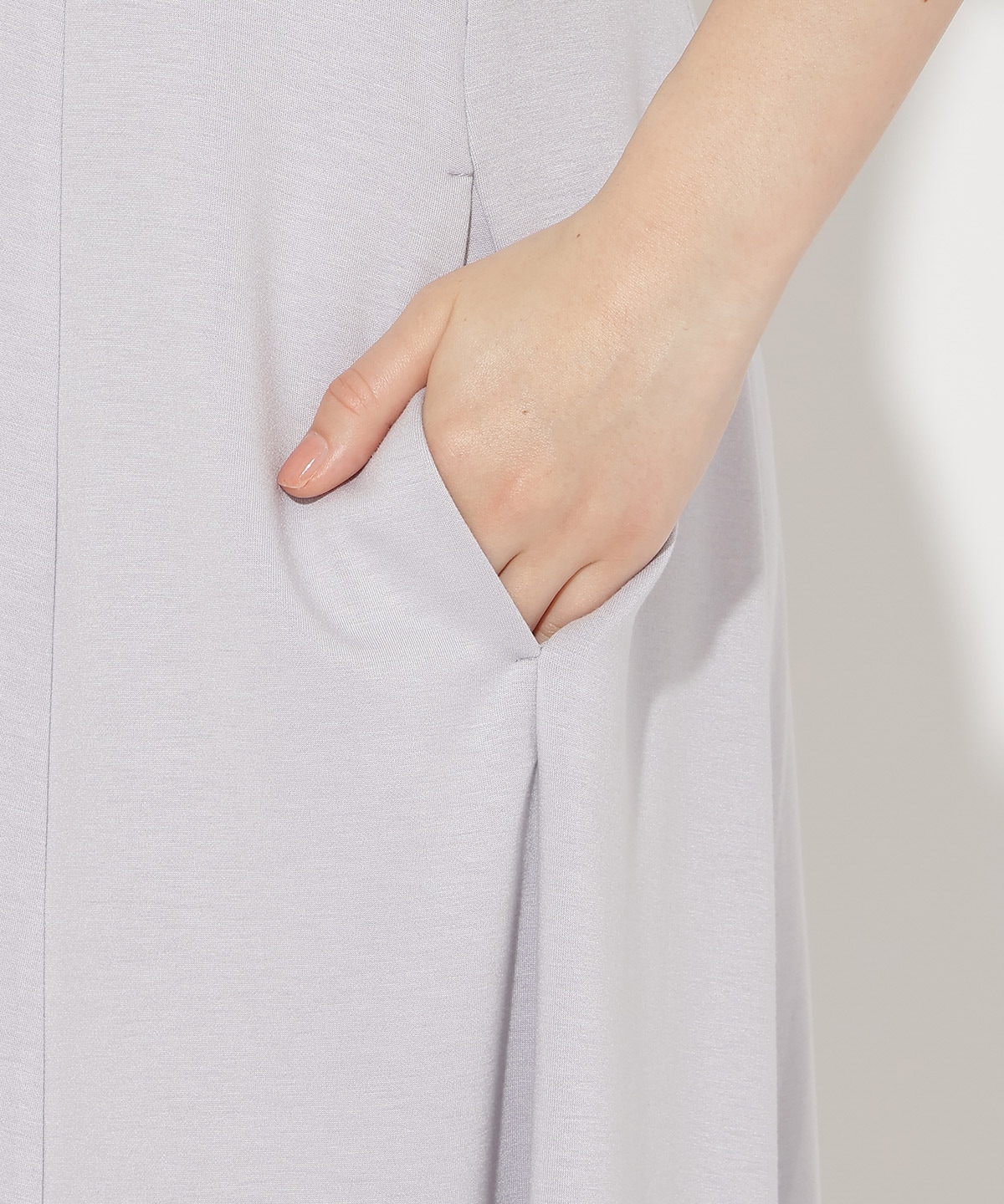 【5/14(thu)10時発売】ハイウエスト切替パーカーワンピース