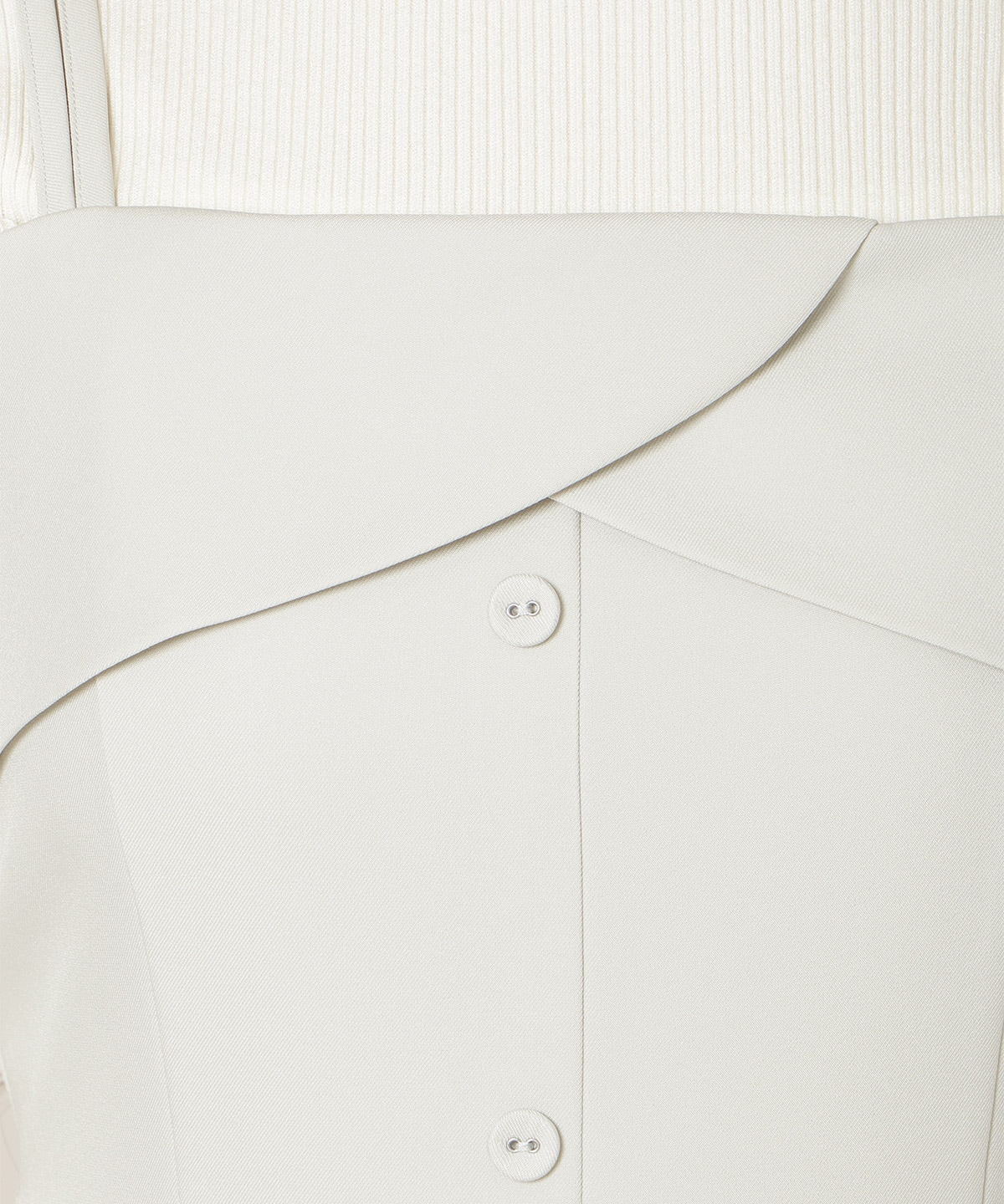 フロントスリットマーメイドワンピース