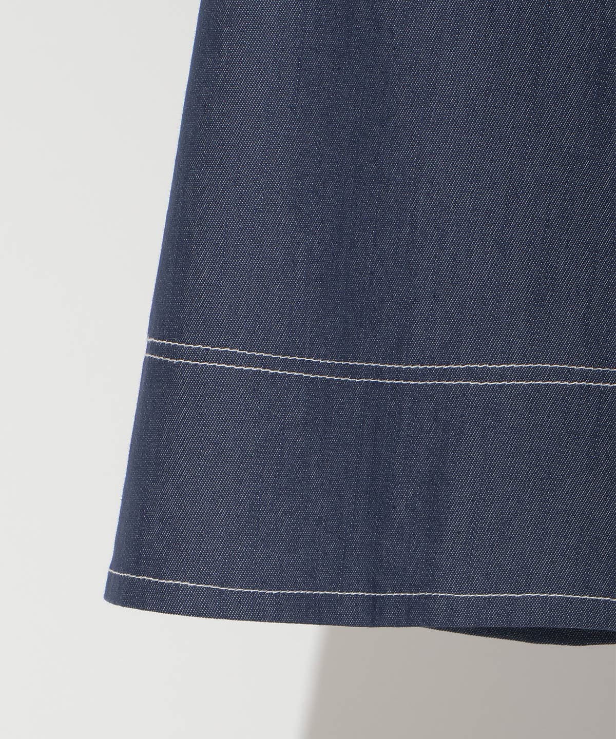 ステッチデザインフレアキャミワンピース