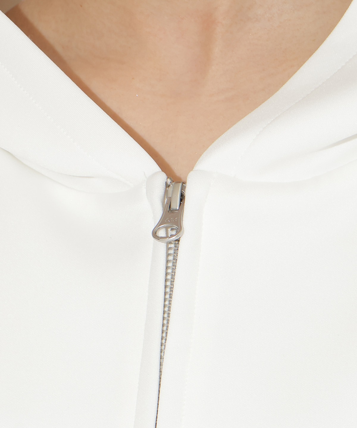 ダブルZIPオーバーサイズパーカー