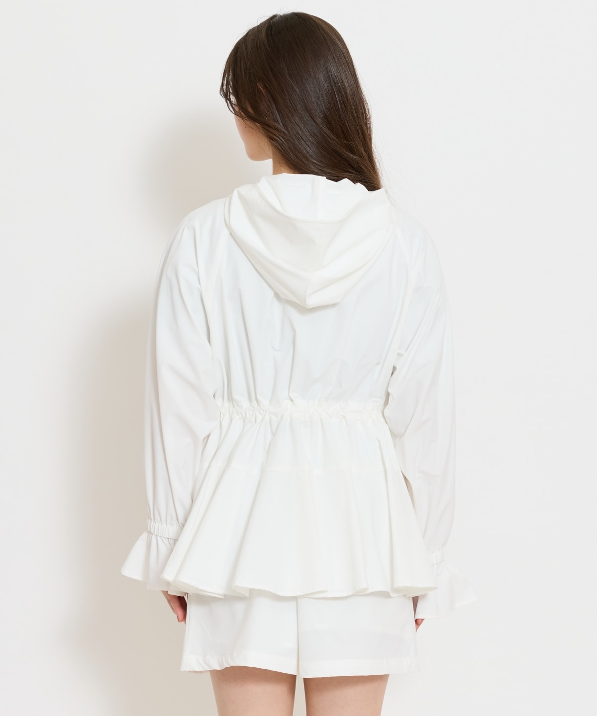 【セットアップ対応】UVカットペプラムブルゾン