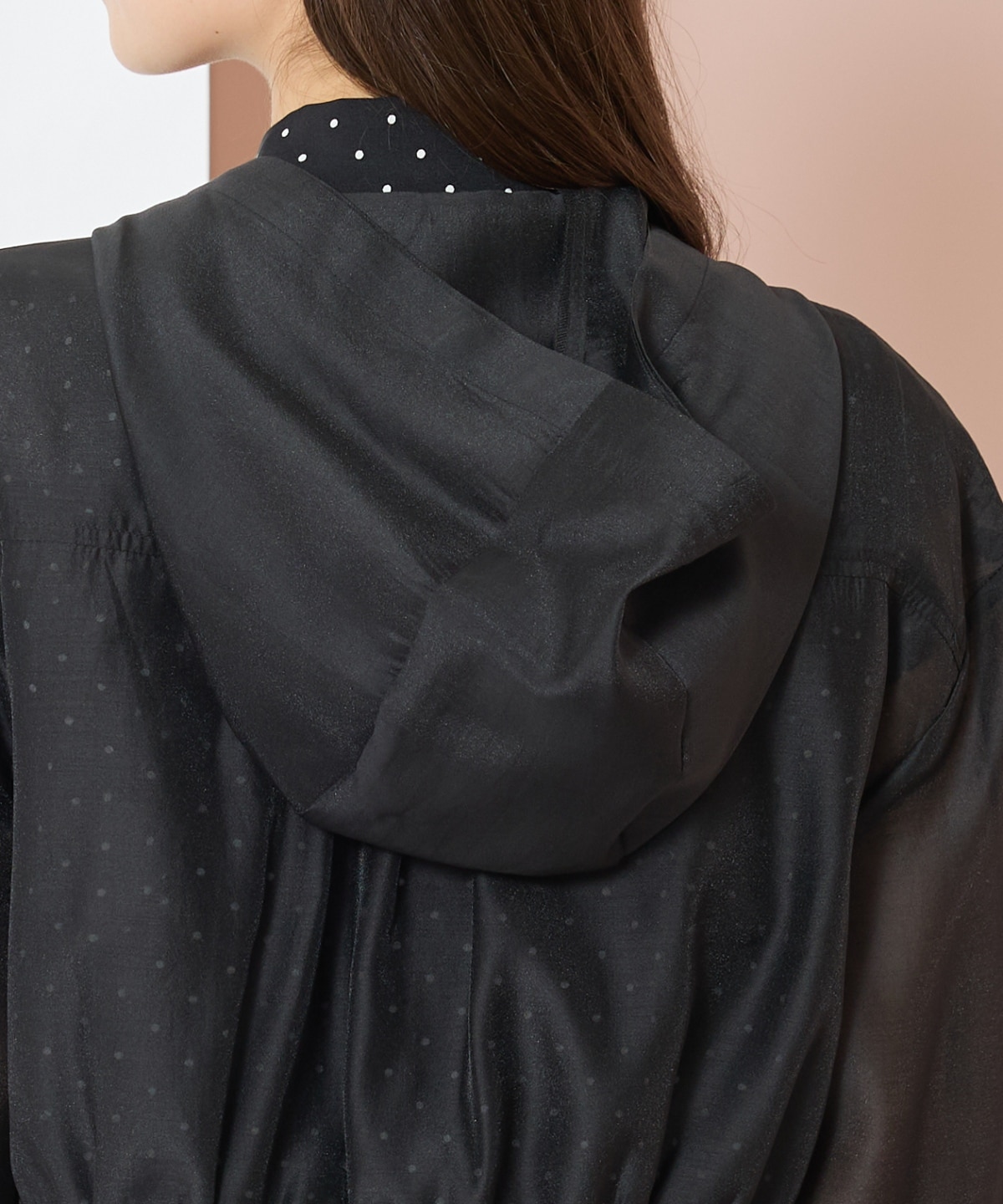 シアーフードブルゾン