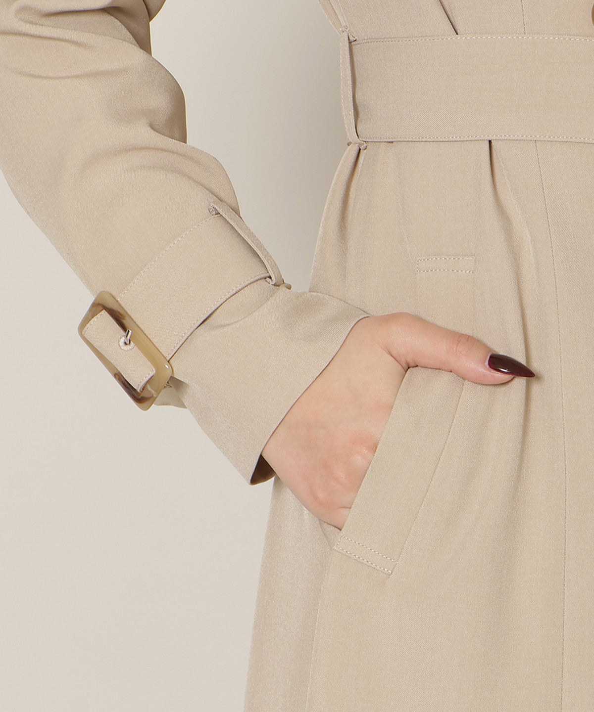 【1/14(wed)18時先行予約開始 】オリジナルフレアトレンチコート