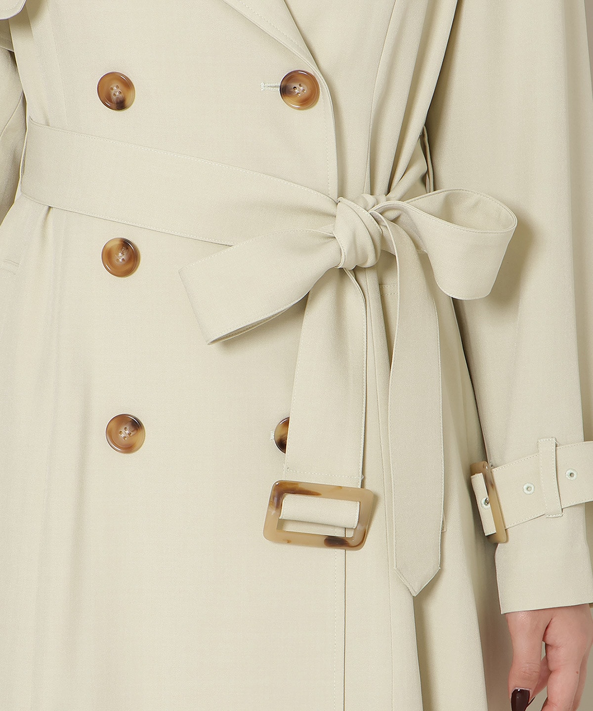 【1/14(wed)18時先行予約開始 】オリジナルフレアトレンチコート