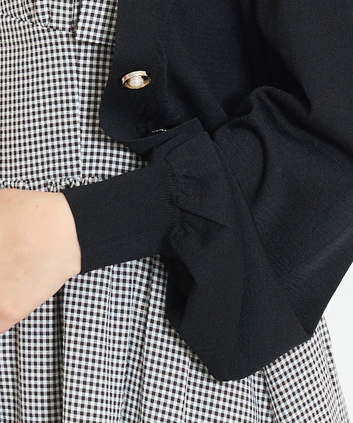 アソートボタンUVカットカーディガン