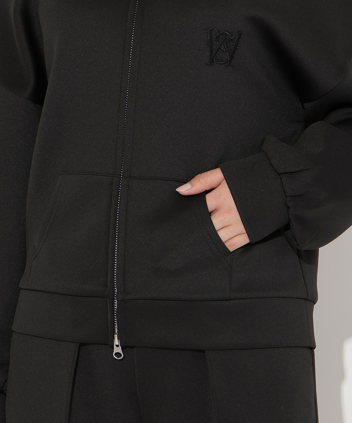 【3/12(thu)10時発売】ダブルZIPオフショルスウェットトップス