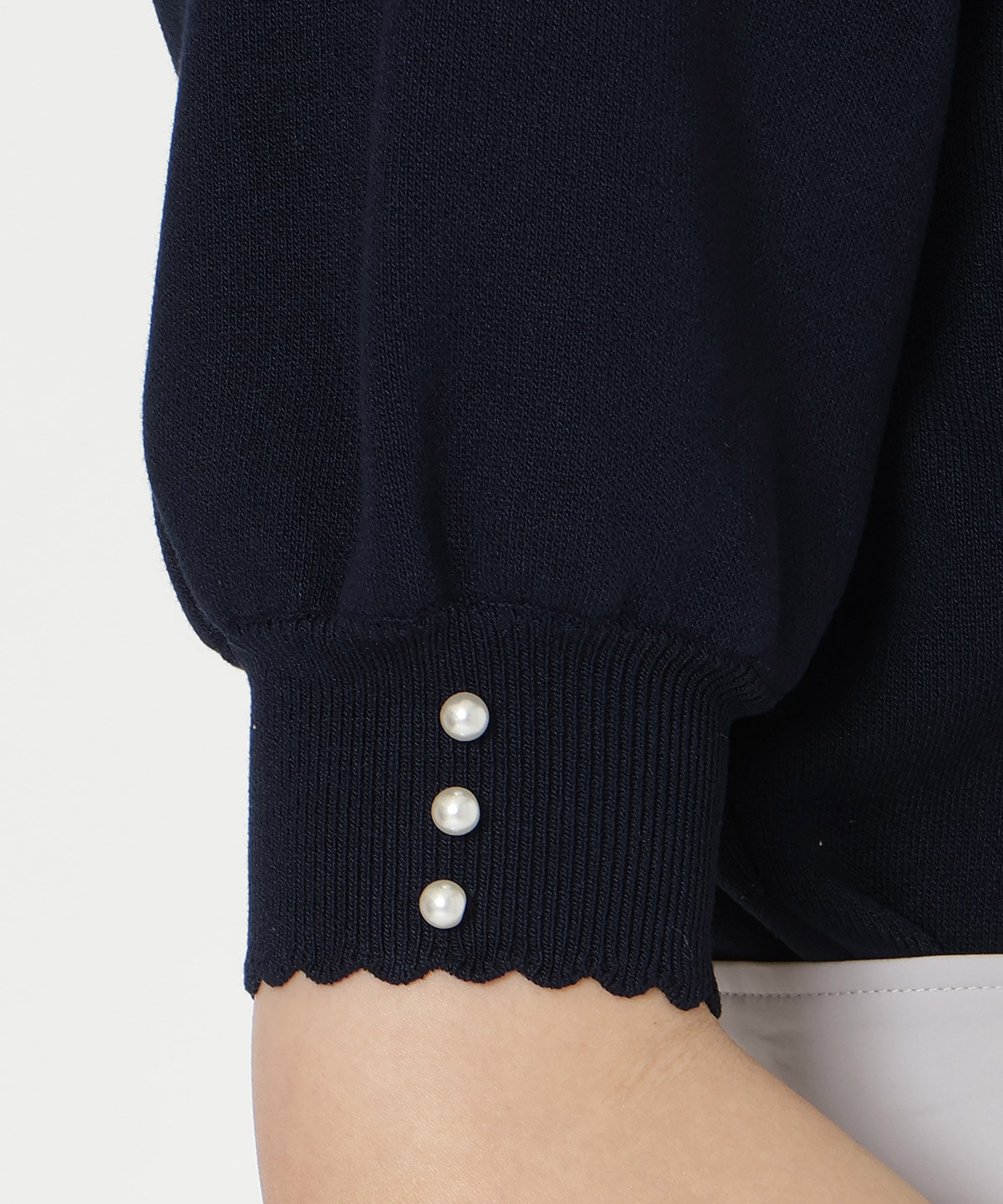 【2/27(fri)発売】リボンジャガードパフニット