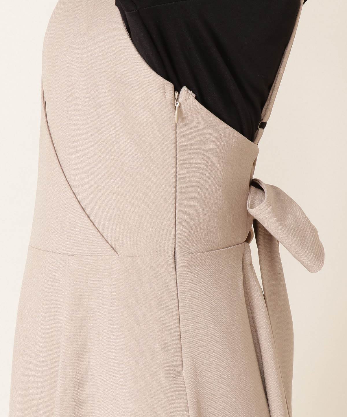 バックリボンキャミワンピース M ベージュ And Couture 公式オンラインショップ バーンデストローズ