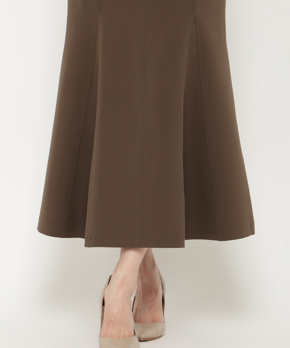 チュールフリルマーメイドドレス