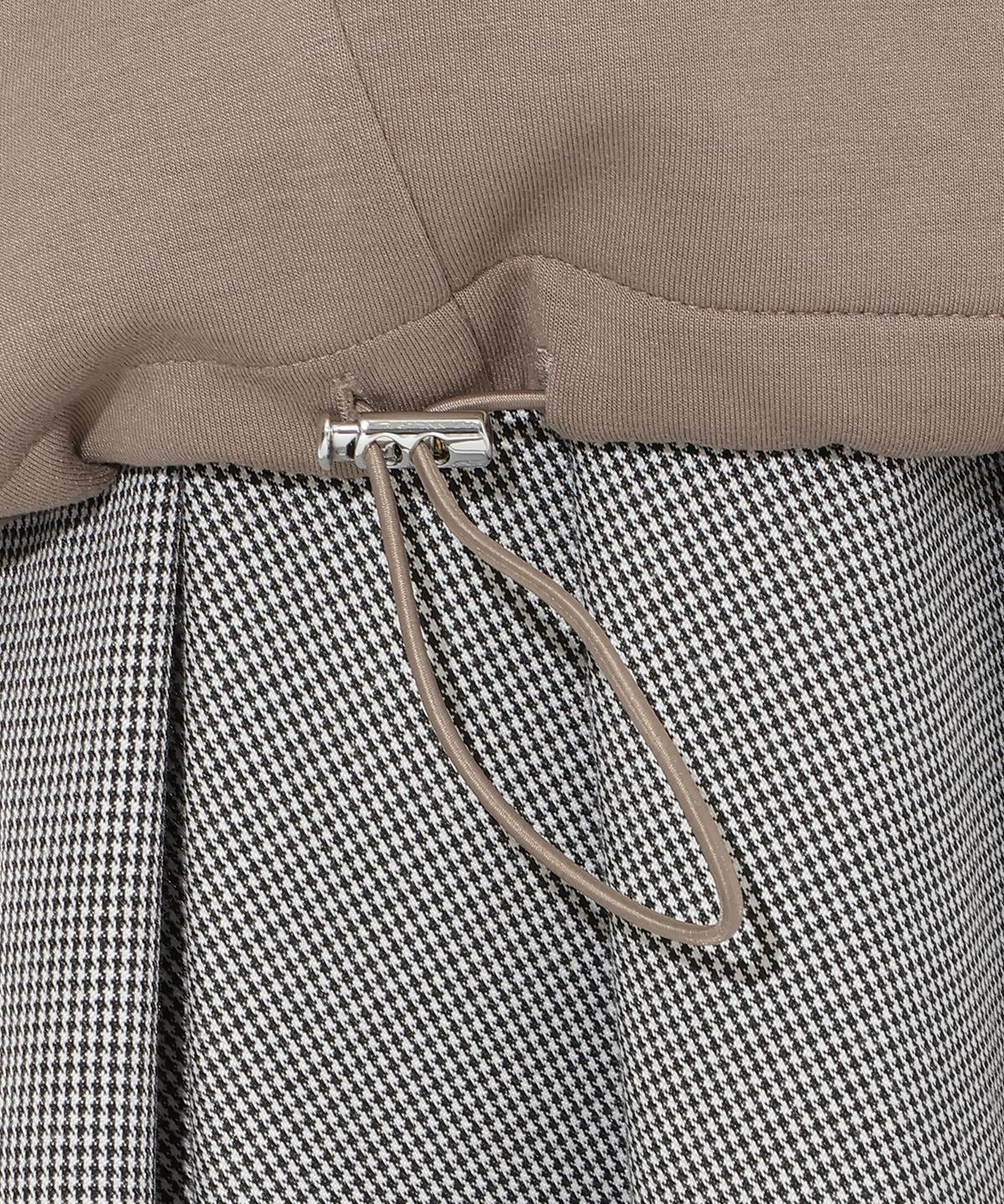 ダンボールポンチフードジップパーカー