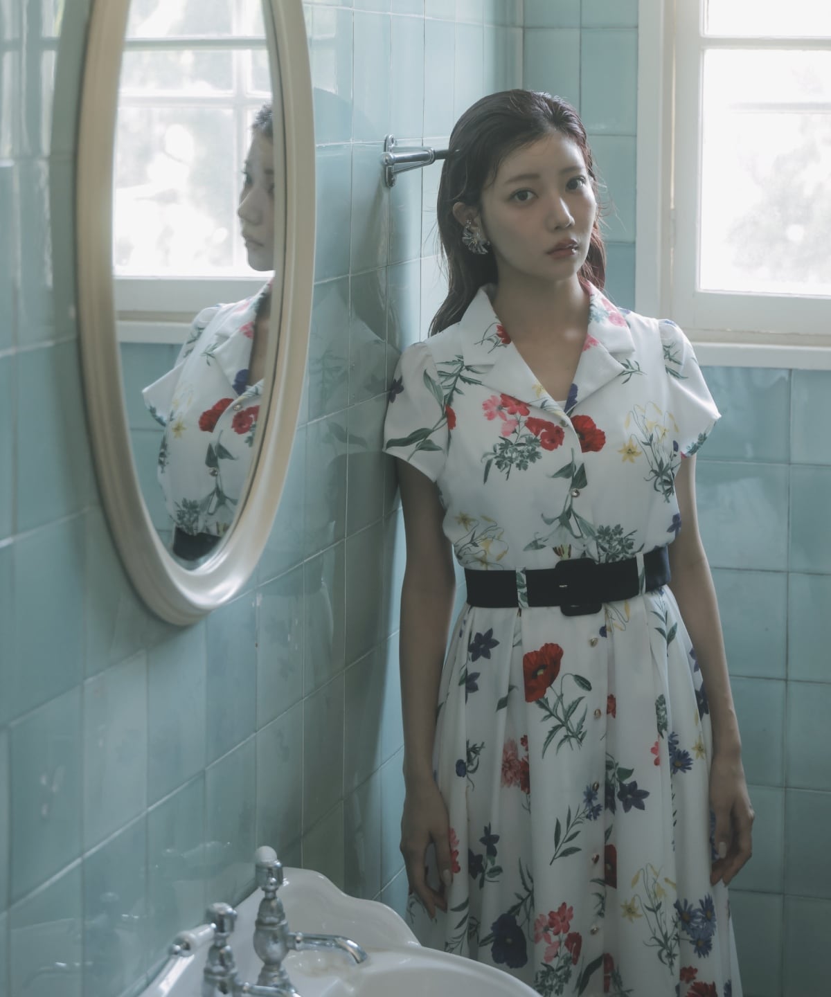 ボタニカルガーデンシャツワンピース