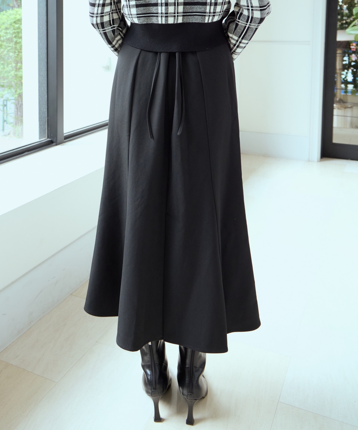 フロントZIPマーメイドスカート