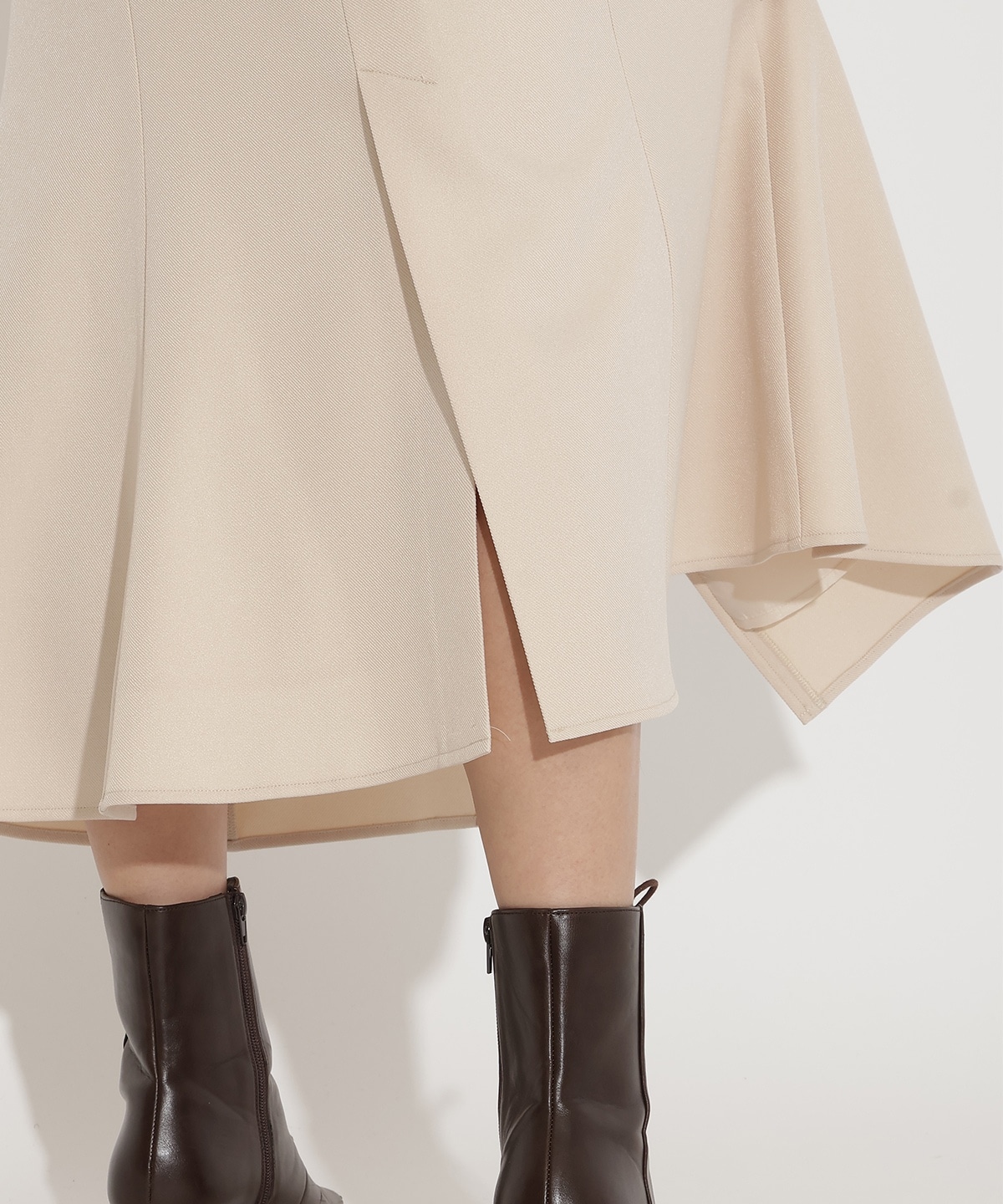 フロントZIPマーメイドスカート