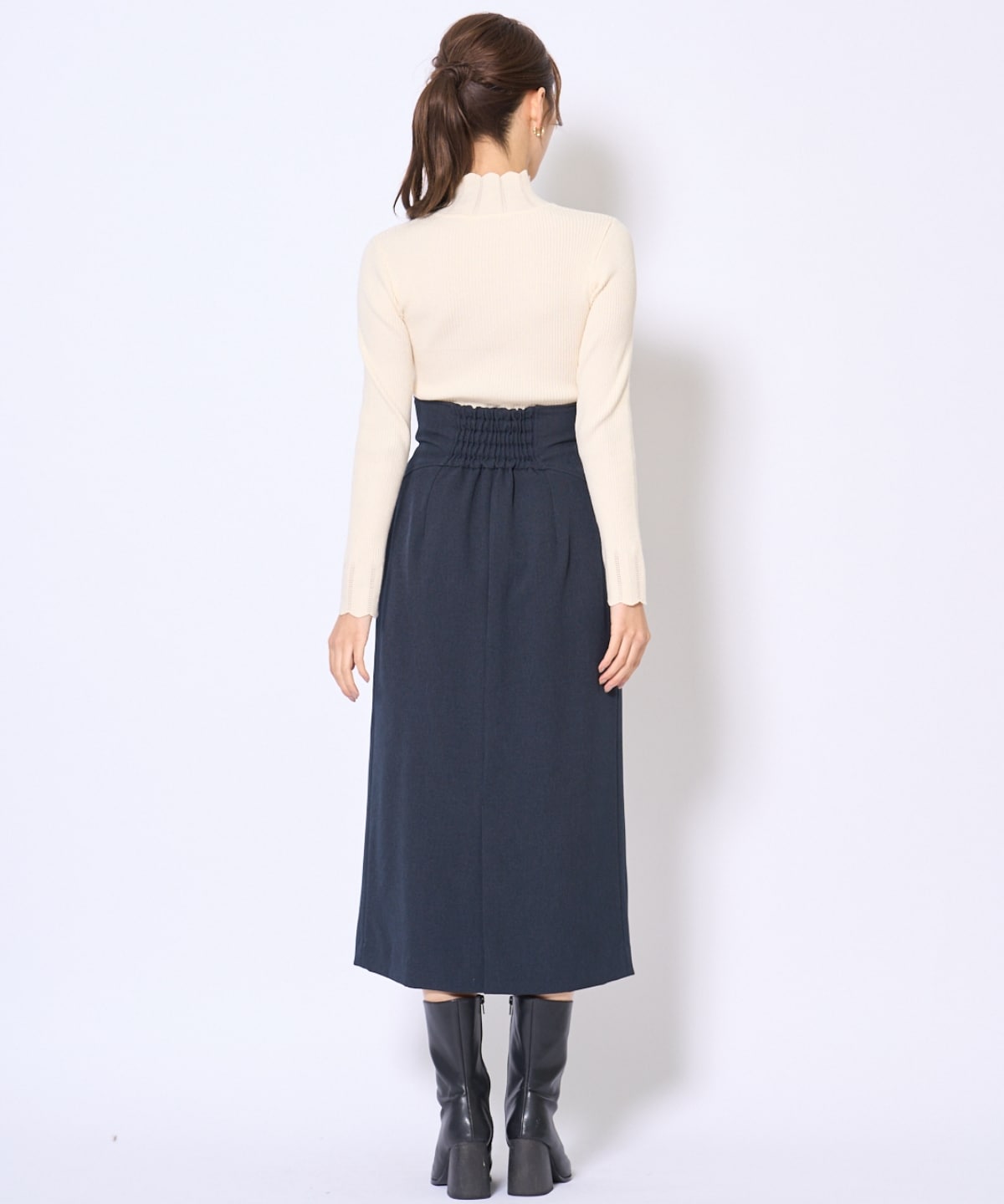 センターZIPスカート