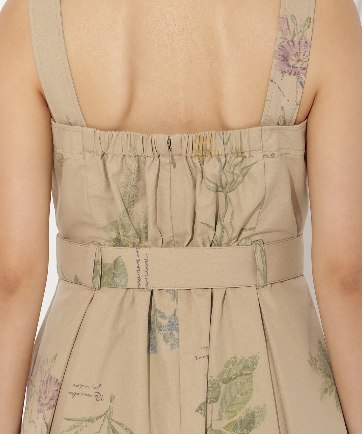 オータムフラワートレンチジャンスカ