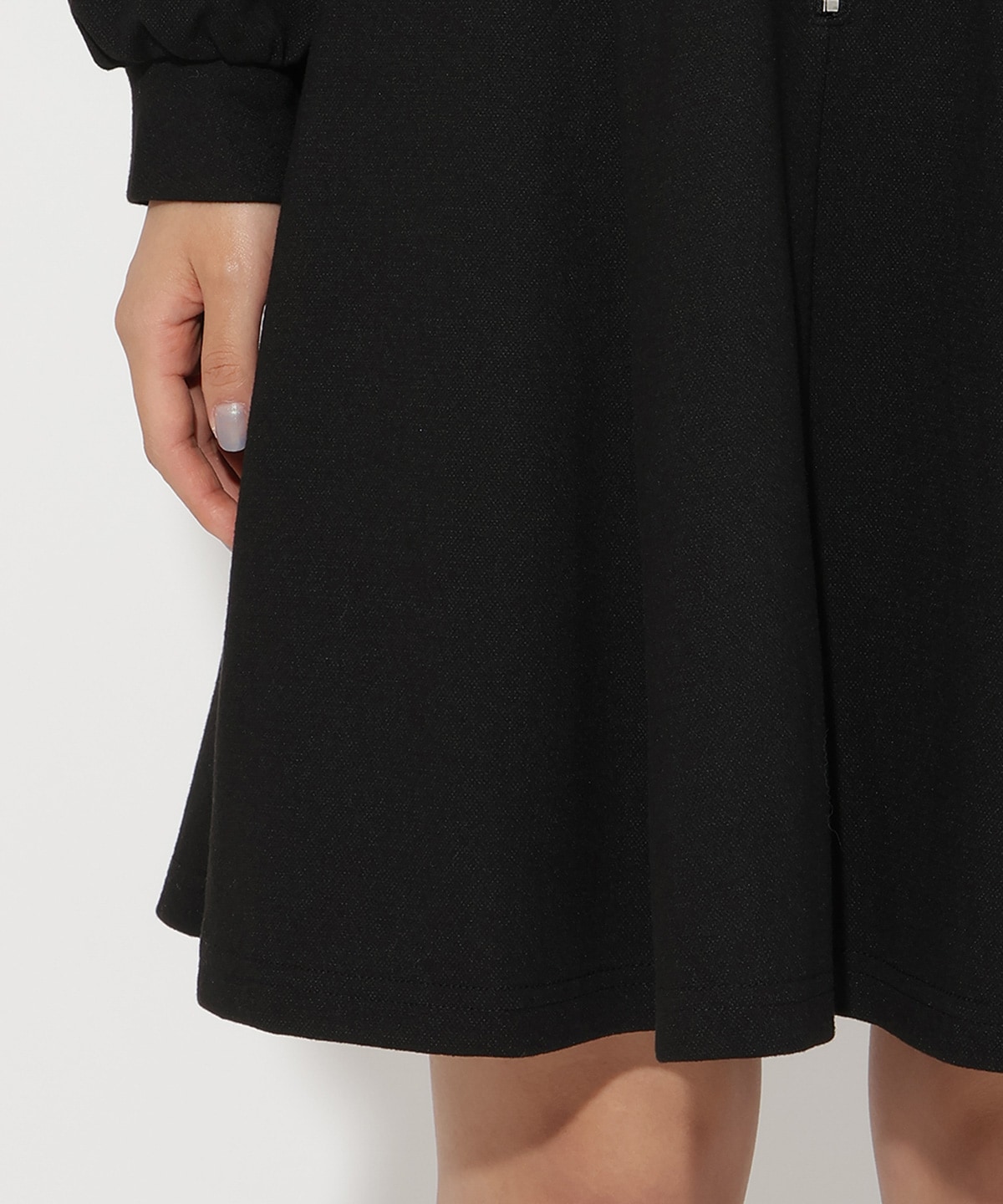 センターZIPミニワンピース