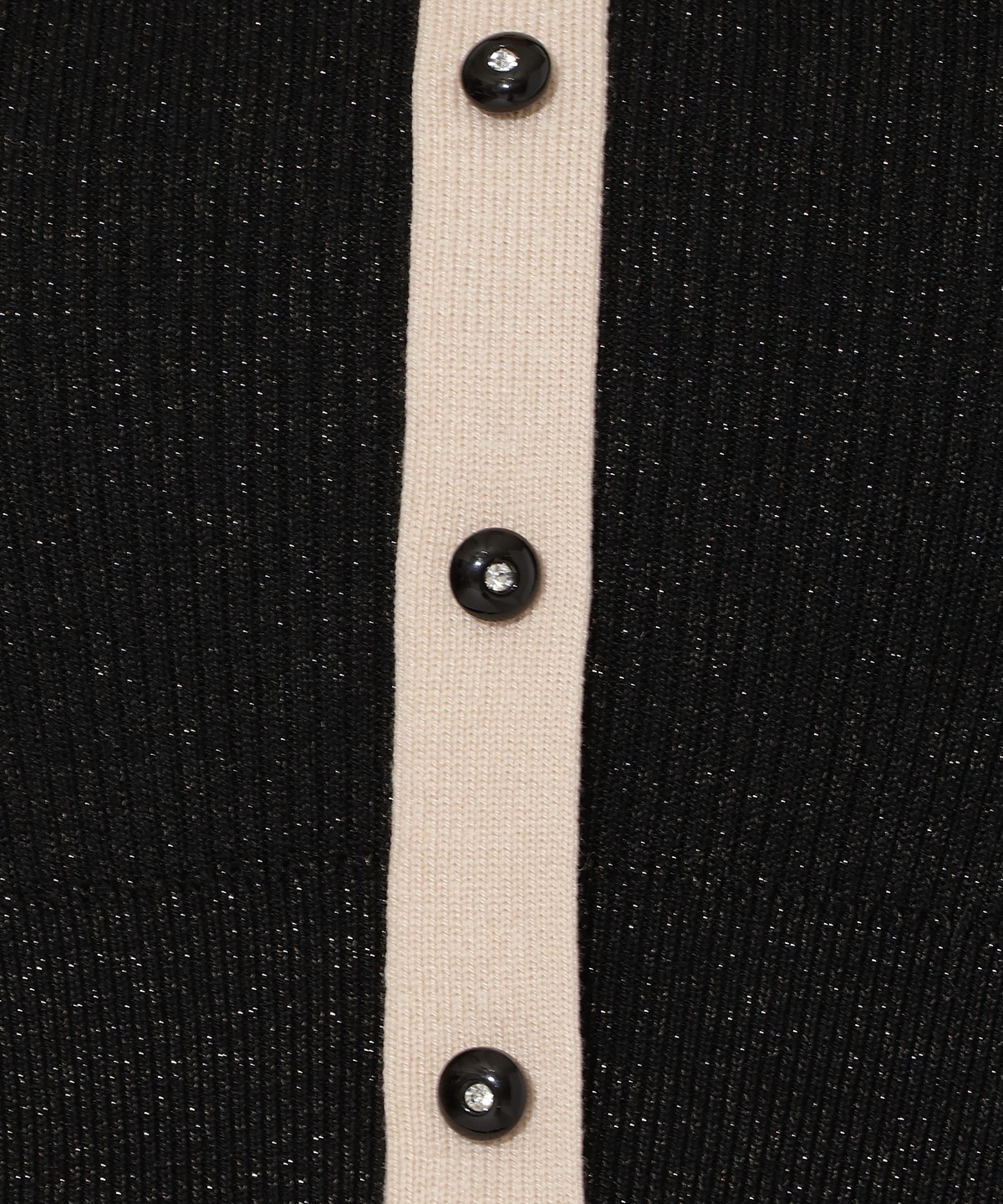 【再入荷予約受付中】ラメ入り配色ドッキングワンピース