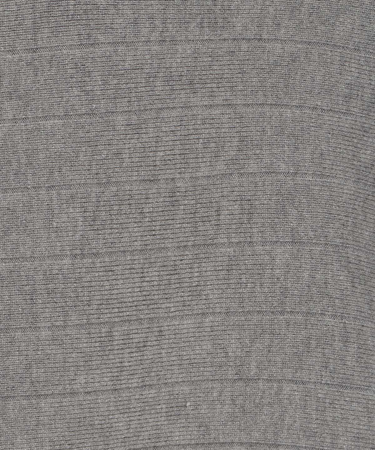 ワイドリブドルマンニット