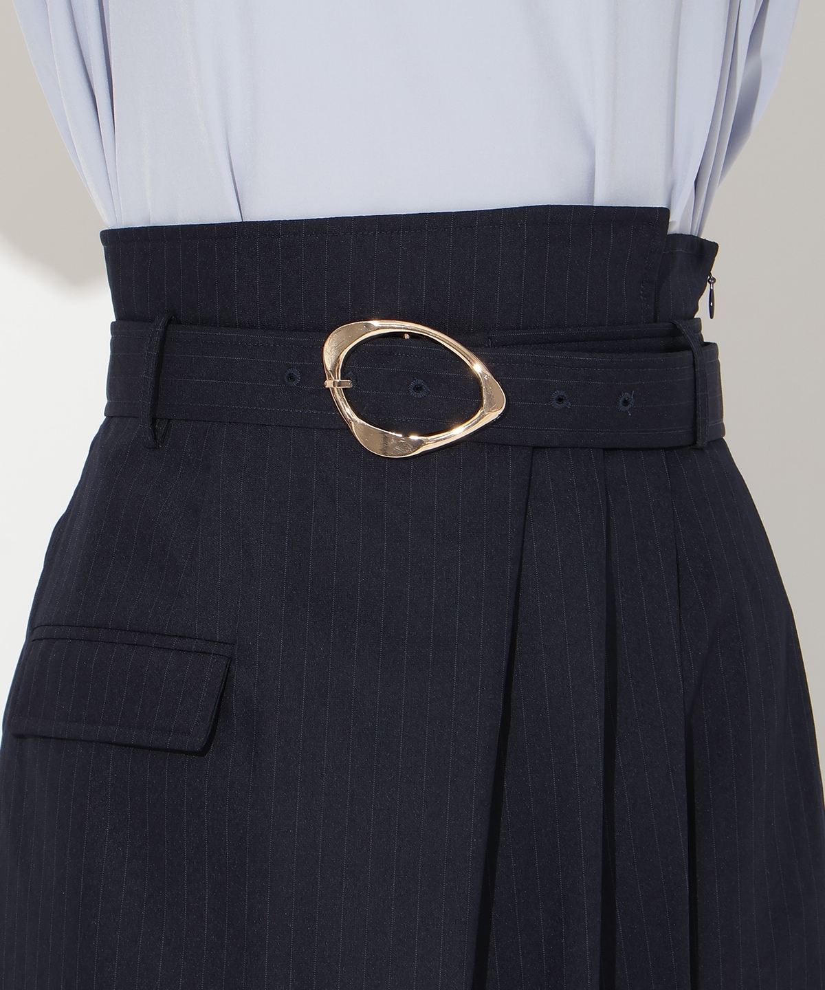 【先行予約受付中】タックストレートスカート