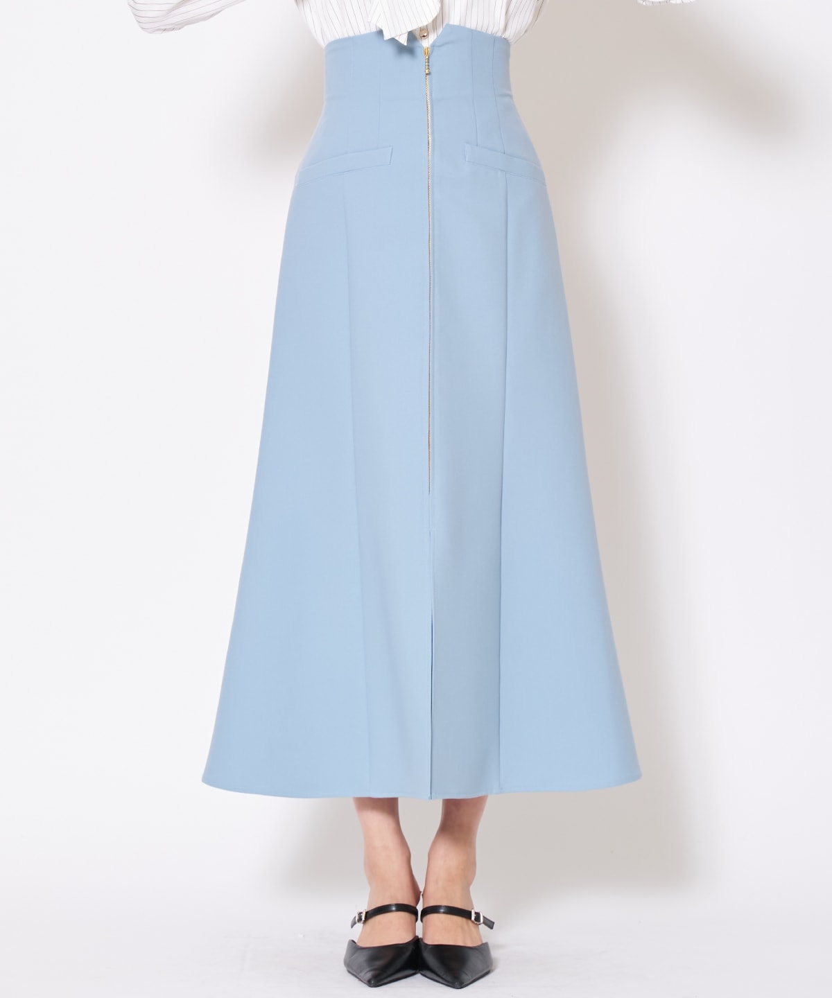 【先行予約受付中】フロントZIPマーメイドスカート