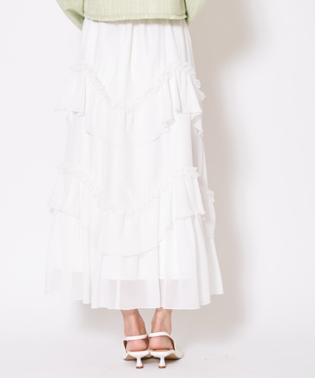 【先行予約受付中】ティアードチュールスカート