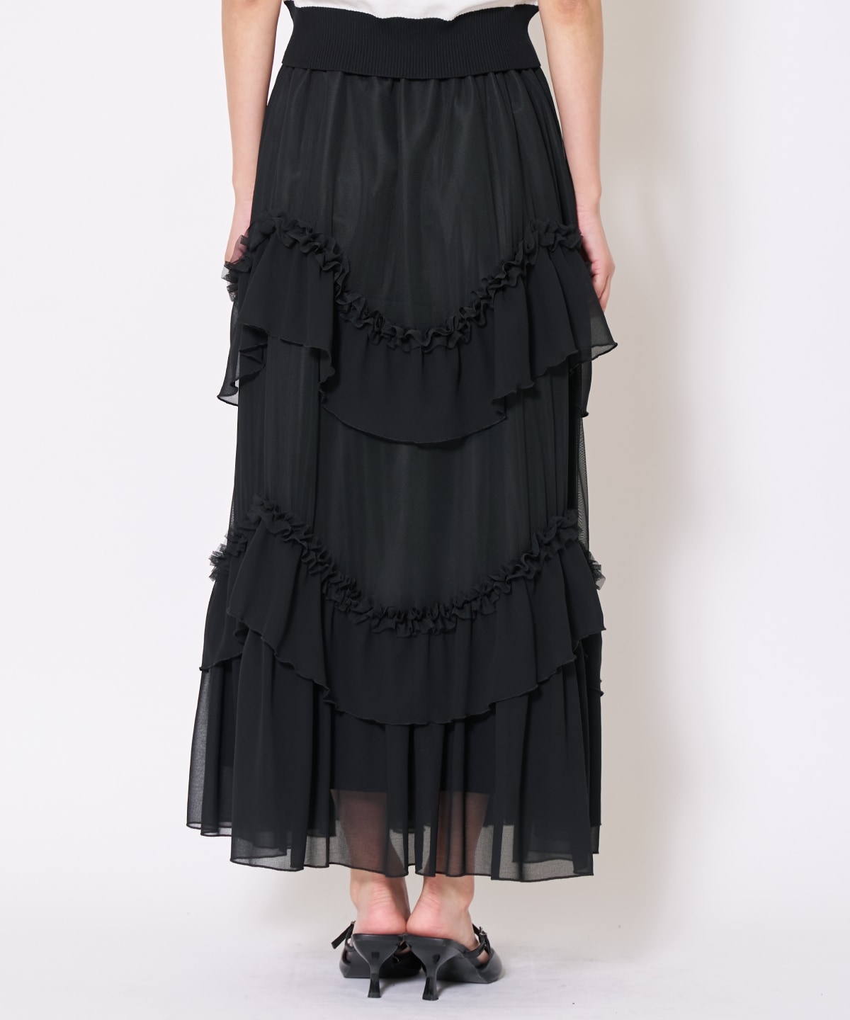【先行予約受付中】ティアードチュールスカート