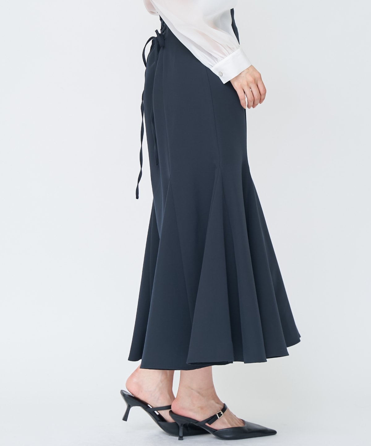 【先行予約受付中】バックレースアップマーメイドスカート