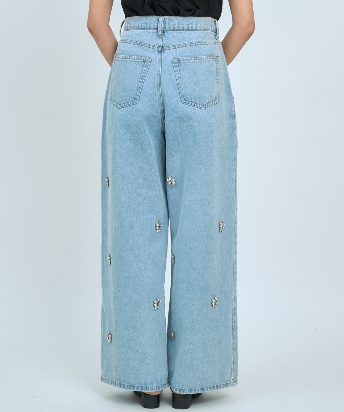 【先行予約受付中】ビジュータックデニムパンツ