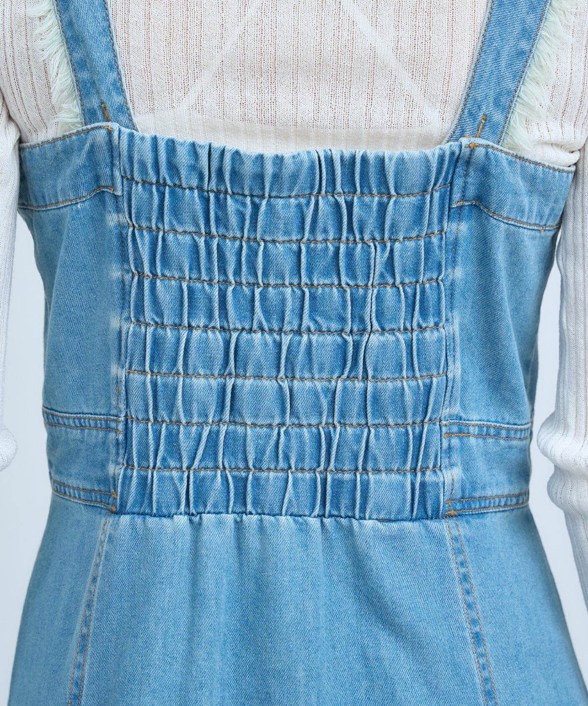 【先行予約受付中】デニムジャンパースカート