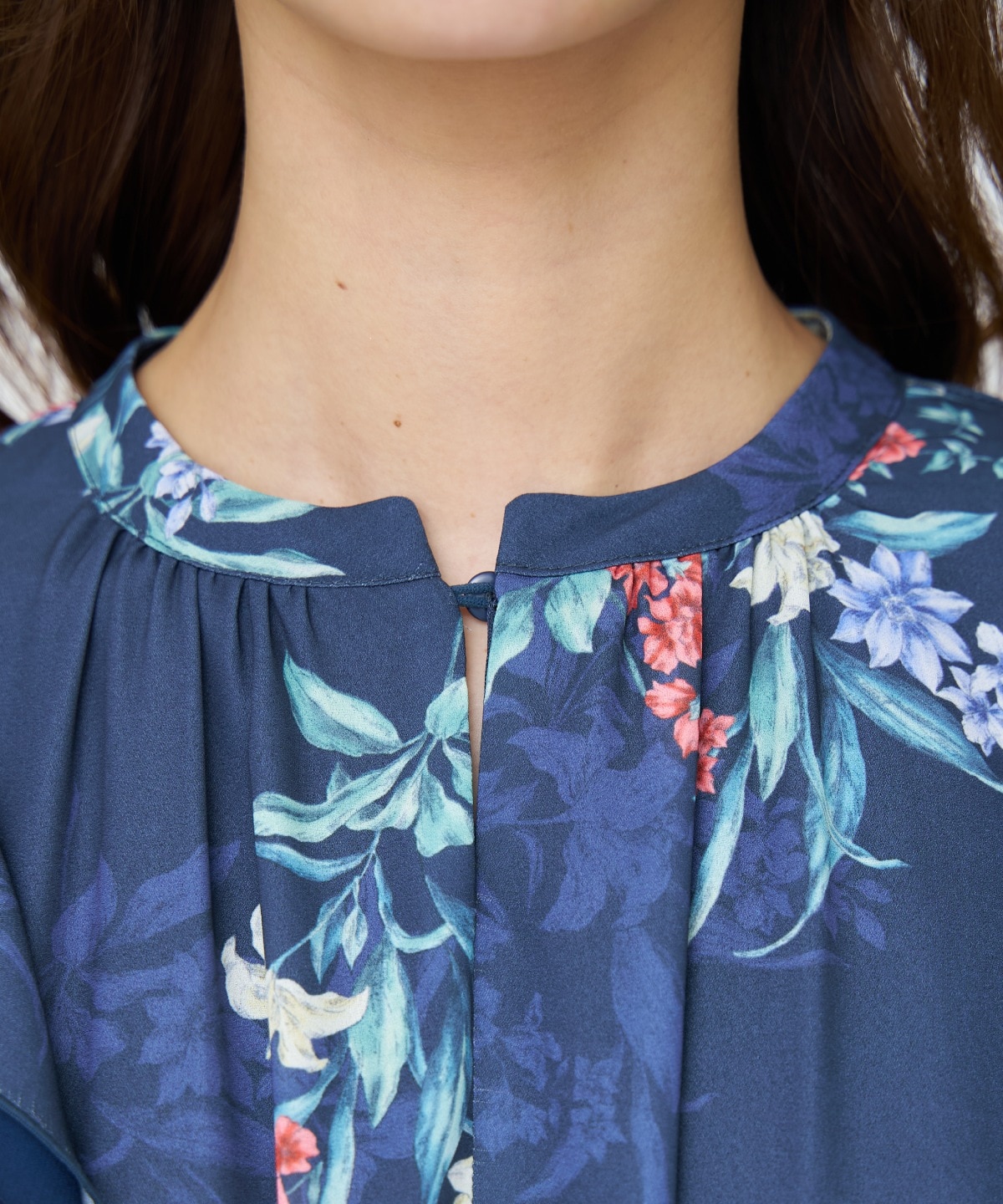 【先行予約受付中】シャドーフラワーブーケワンピース