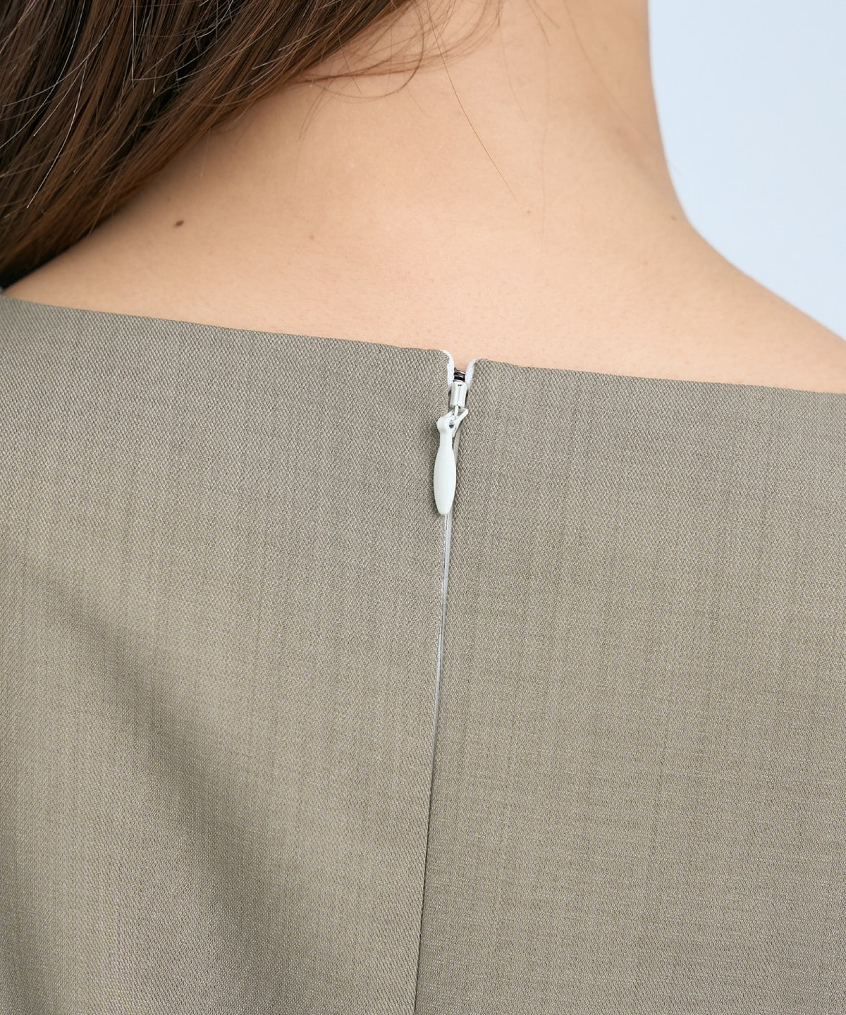 ショートジレレイヤードワンピース