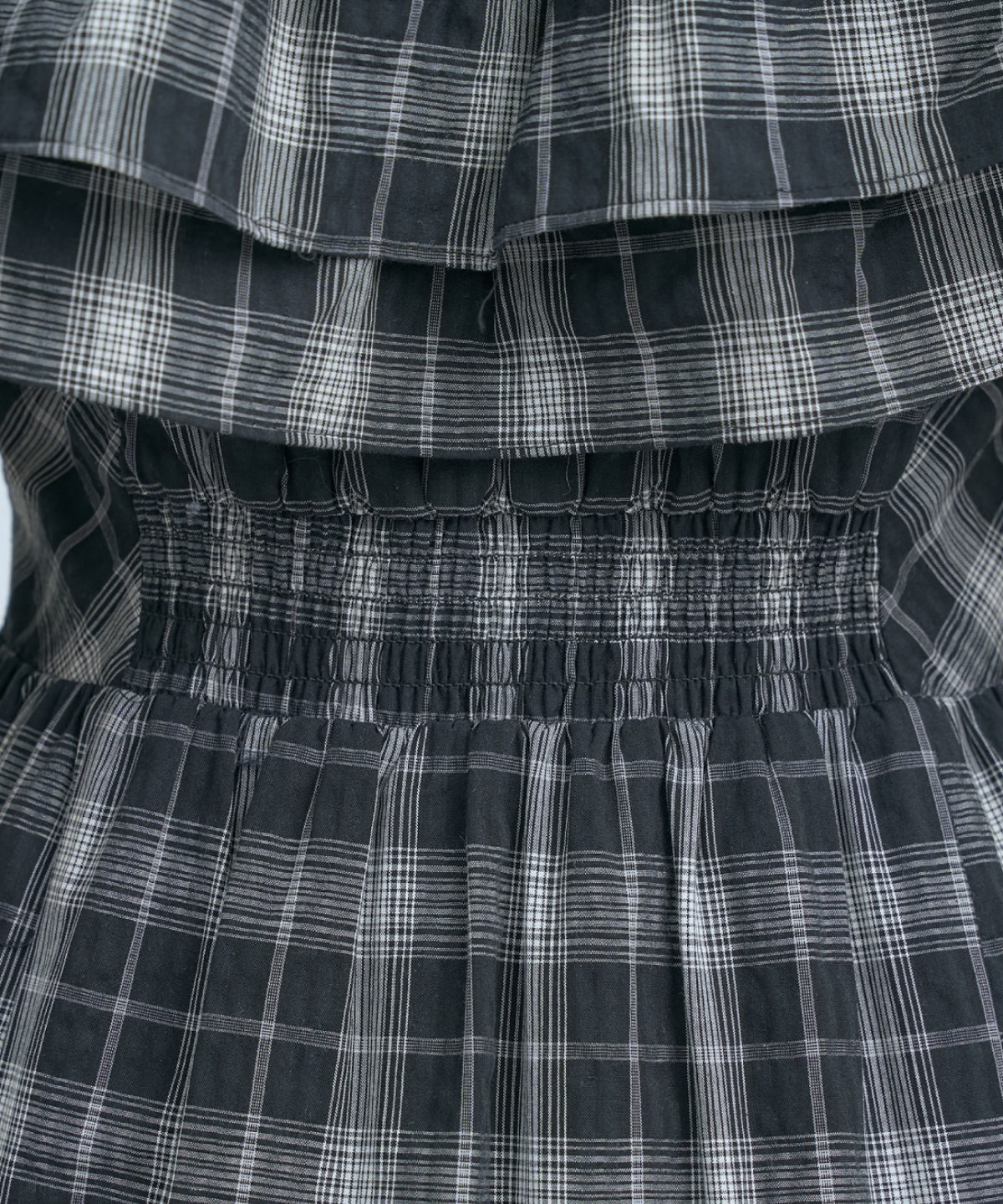 【先行予約受付中】オフショルチェックフレアワンピース