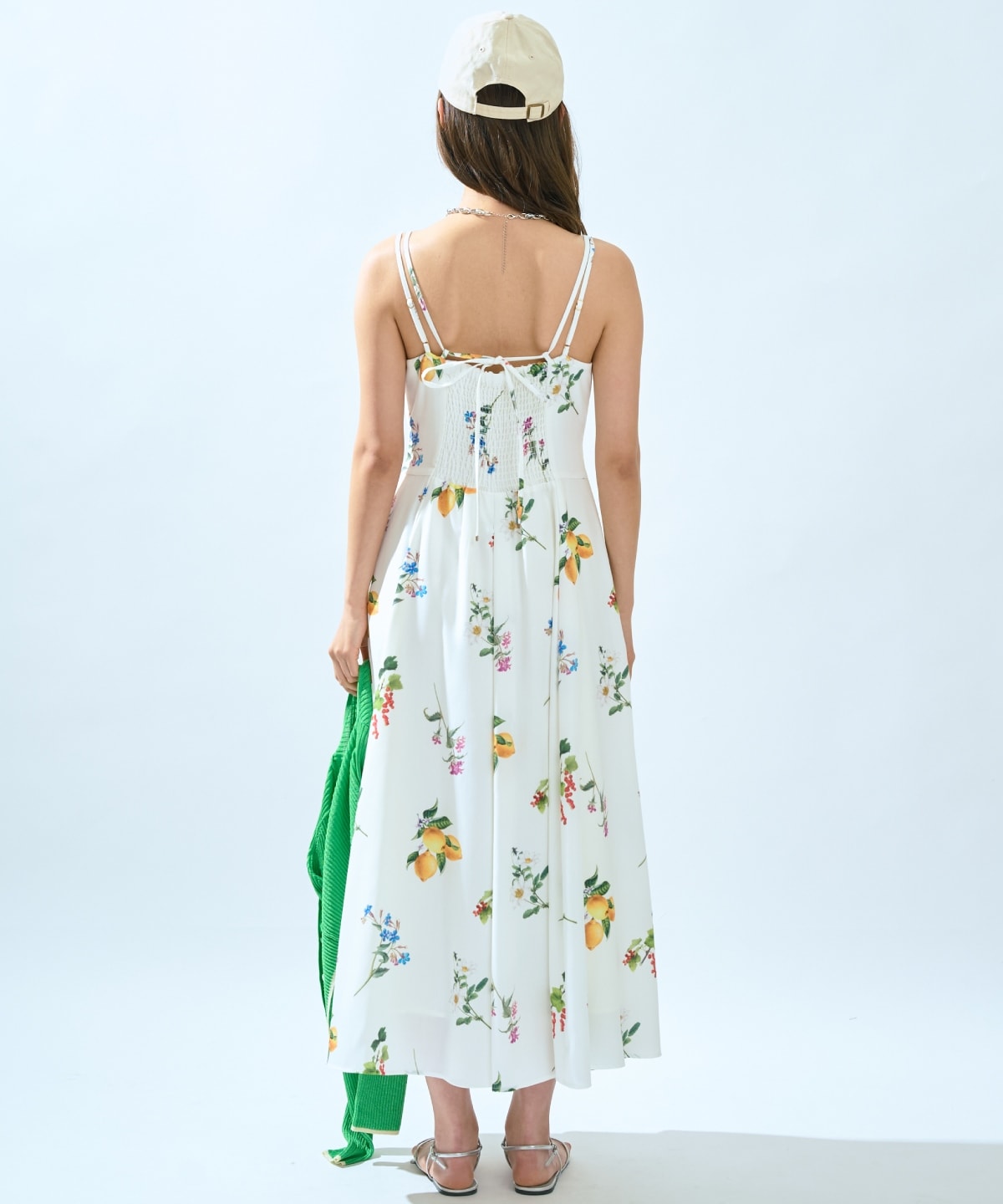 【5/14(木)一部店舗先行発売】フルーツ×フラワープリントワンピース