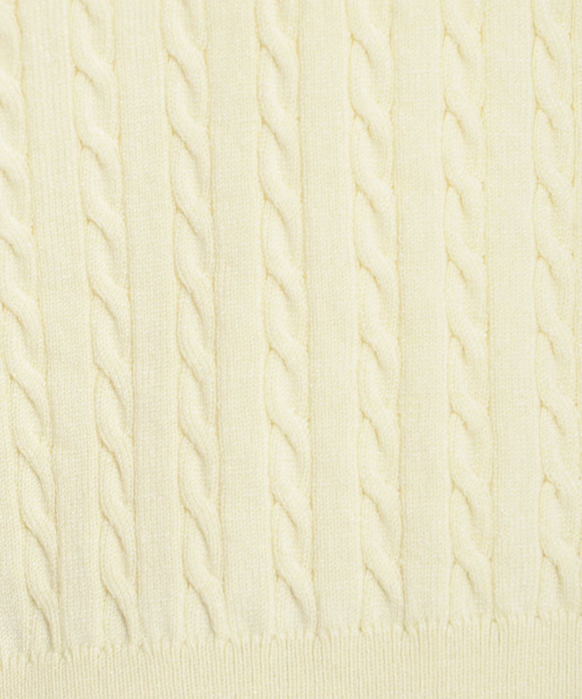 【先行予約受付中】シャツレイヤード風ケーブルカーディガン