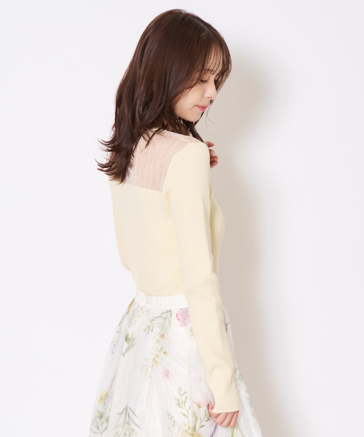 【先行予約受付中】シアーリブニットプルオーバー