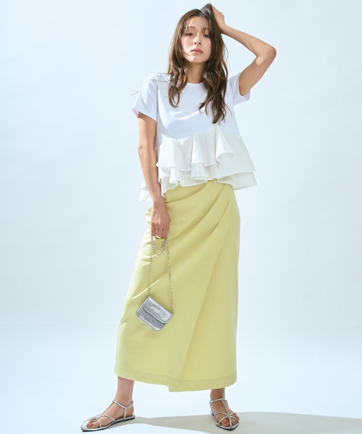 【先行予約受付中】ペプラムカットトップス