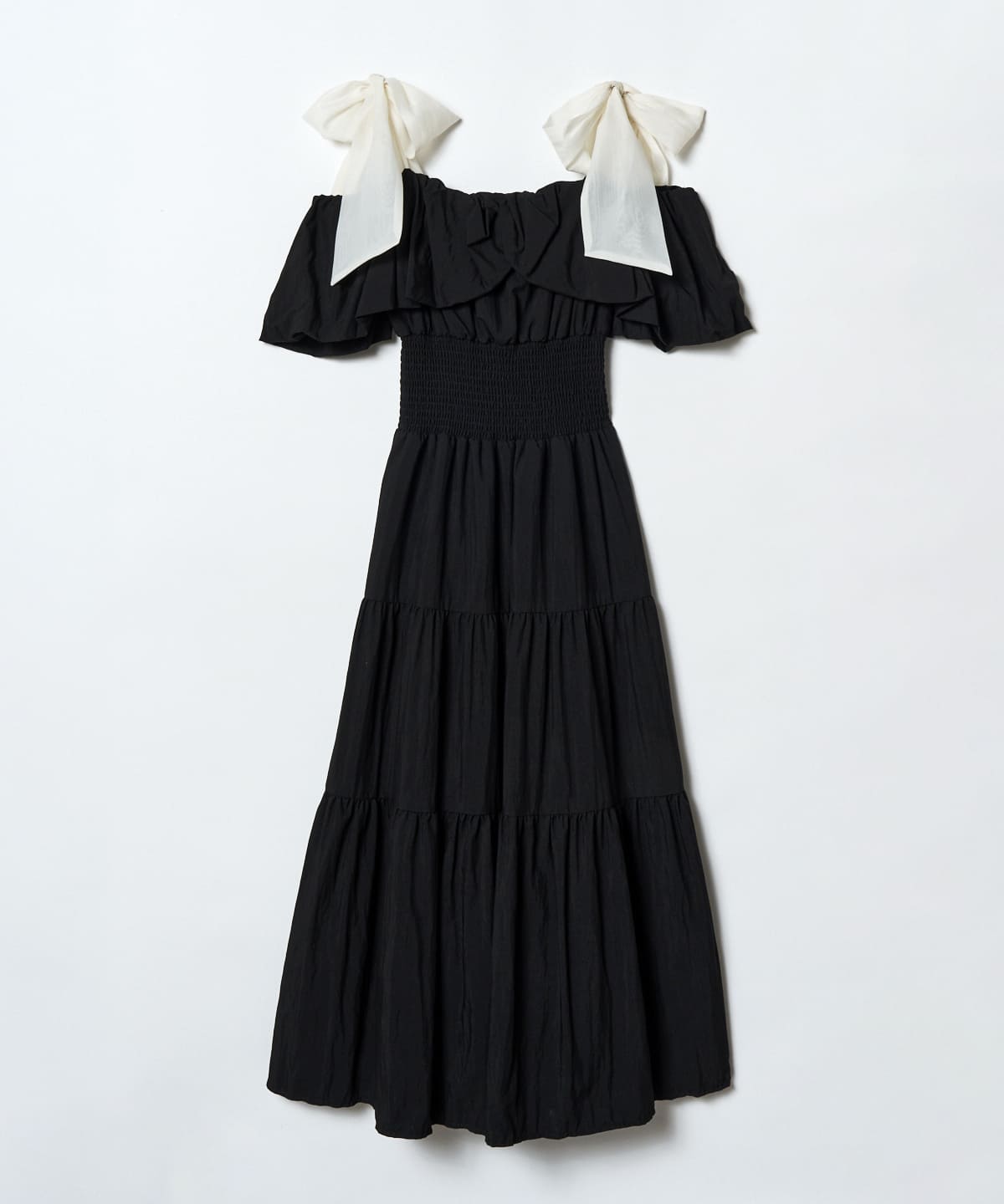 ショルダーリボンオフショルワンピース(S オフ): REDYAZEL｜公式 