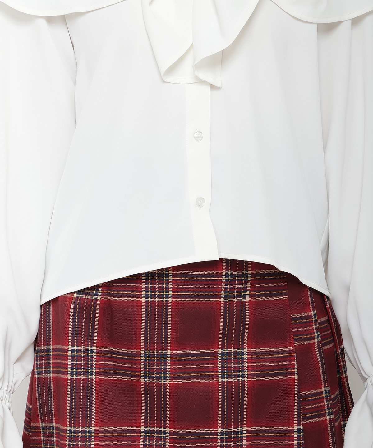 ２wayビッグカラーブラウス