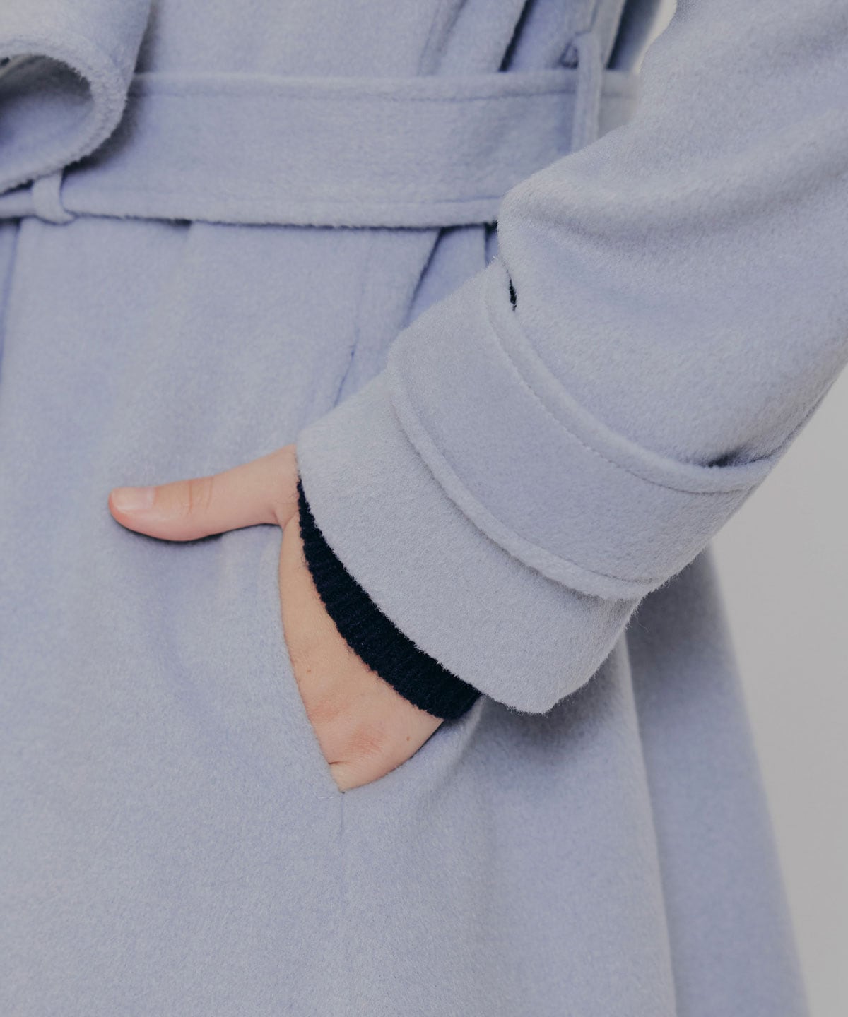 2WAYカラーダブルロングコート