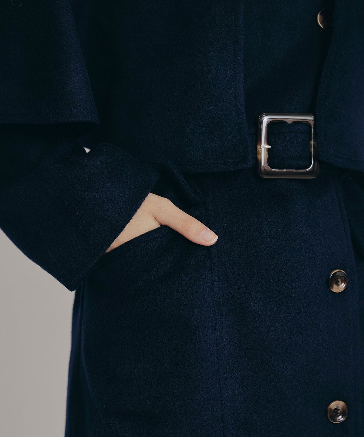 マルチWAYケープファーショートコート