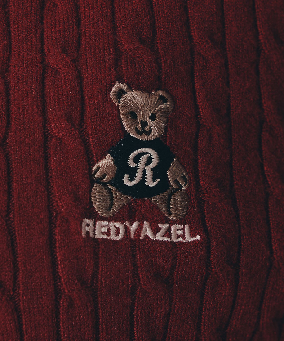 Azelyミニケーブルニットカーディガン