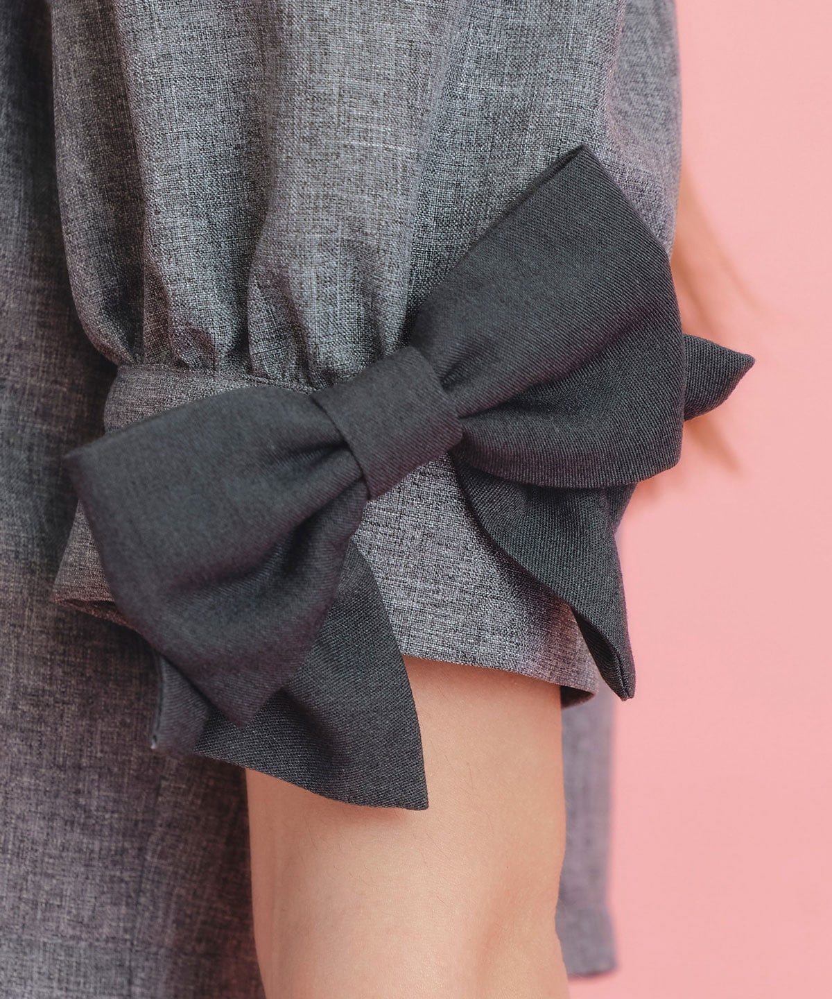 マルチリボンジャケット×ショートパンツセットアップ