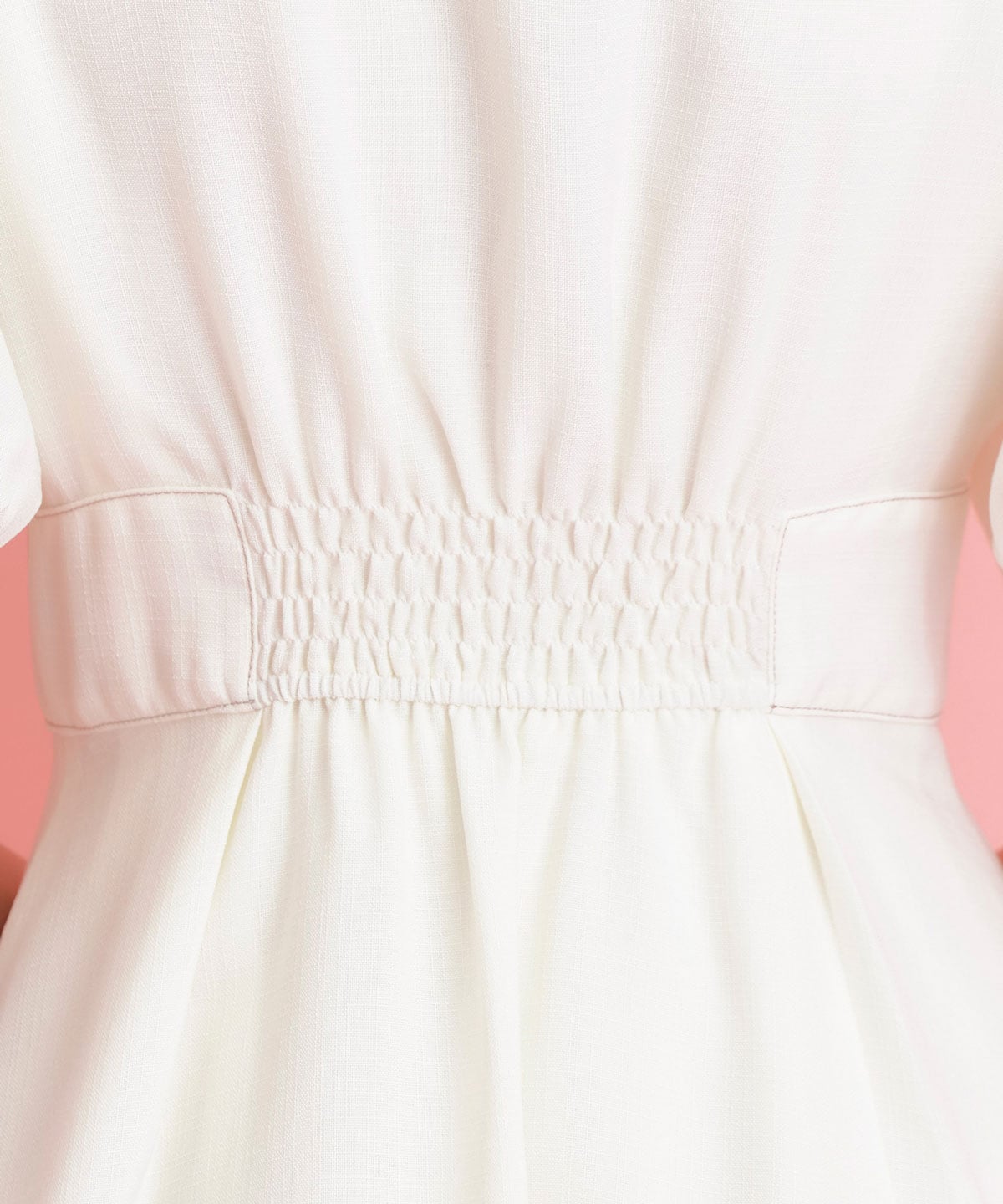 コルセットバルーンスリーブフレアロングワンピース