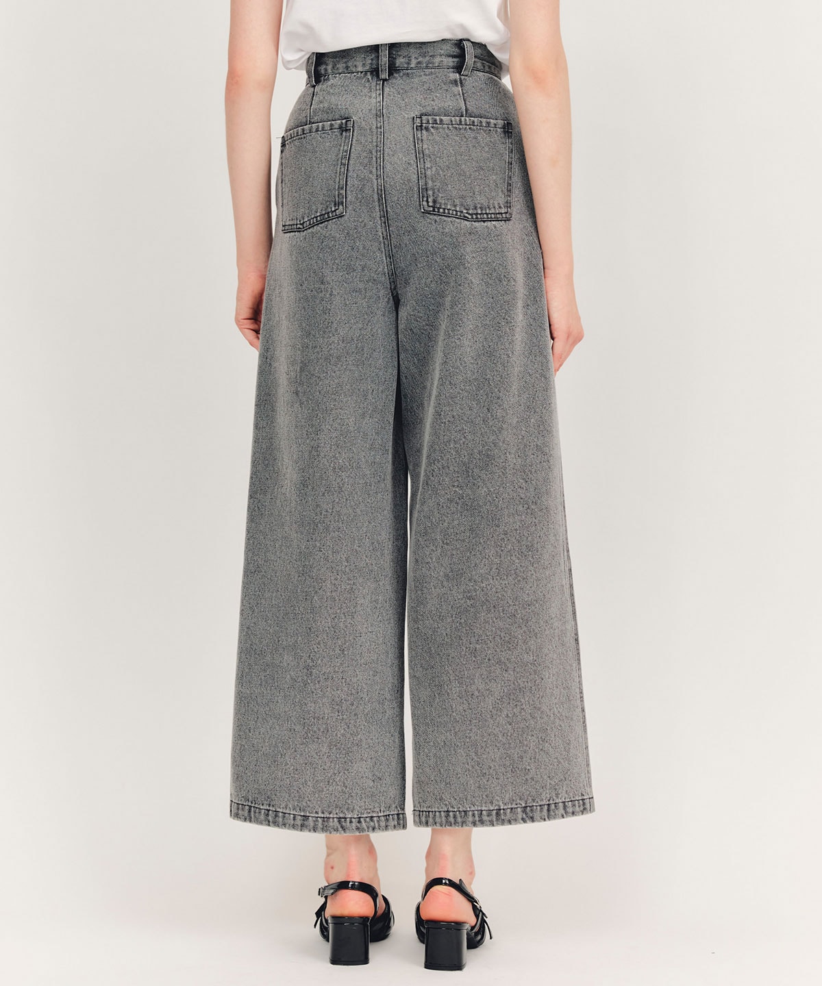 【Sparkle Denim Series】スパークルワイドデニムパンツ
