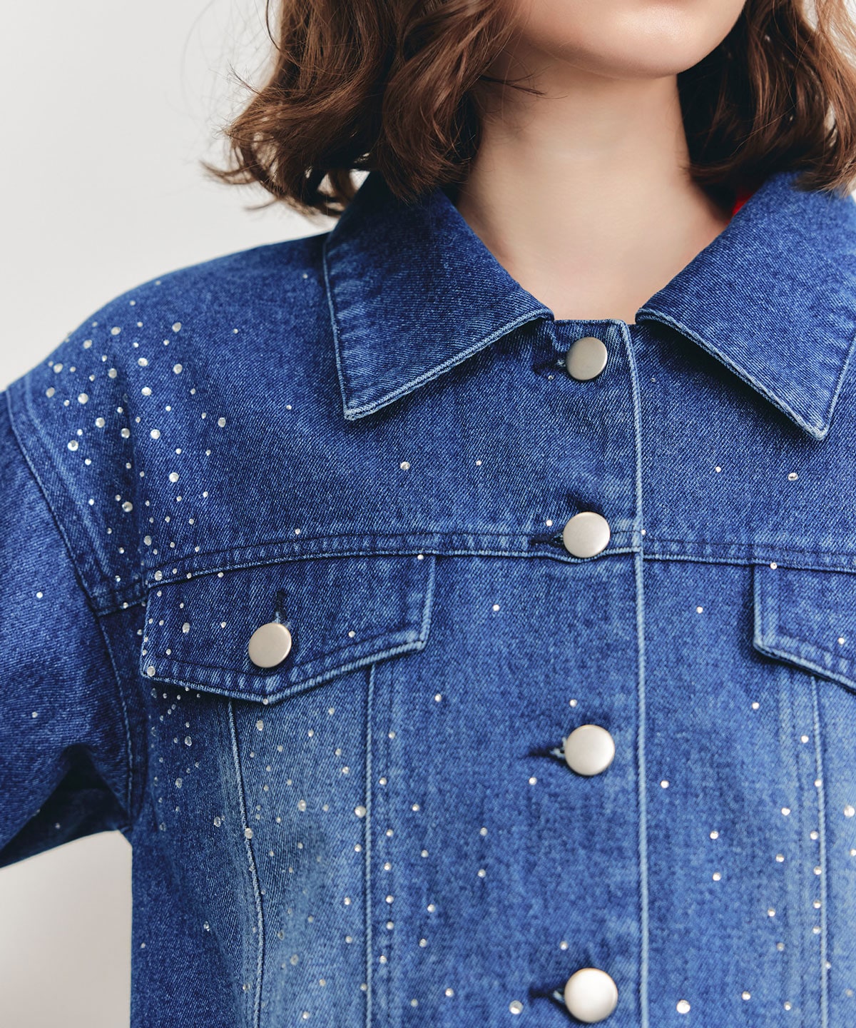 【Sparkle Denim Series】スパークルデニムジャケット